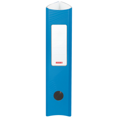 Ordner „WAVE“ Colour Code | A4, 70 mm, Hebelmechanik mit gummiertem Griff, azur