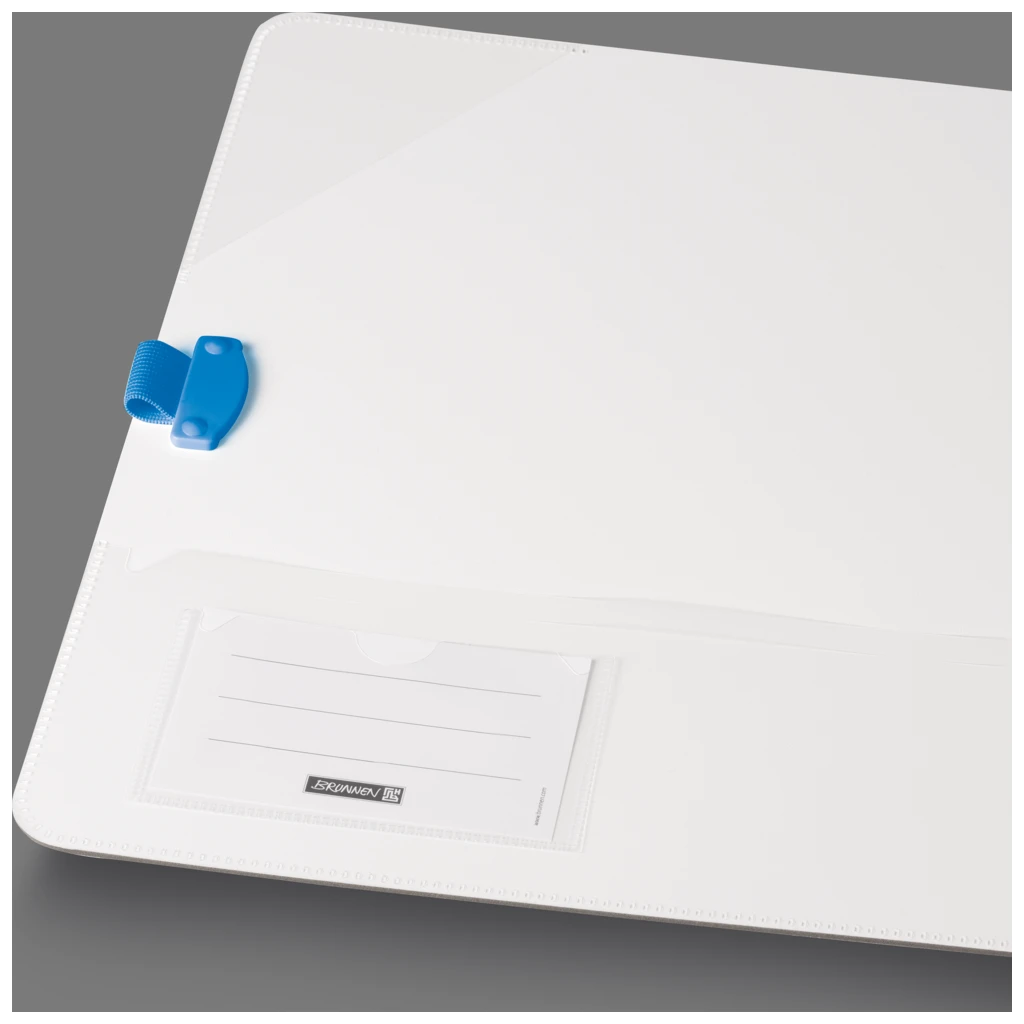 Ordner „WAVE“ Colour Code | A4, 70 mm, Hebelmechanik mit gummiertem Griff, azur