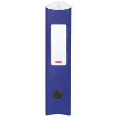 Ordner „WAVE“ | A4, 70 mm, Hebelmechanik mit gummiertem Griff, blau