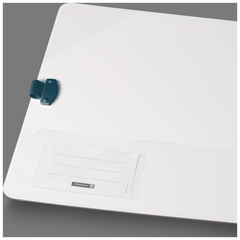 Ordner „WAVE“ Colour Code | A4, 70 mm, Hebelmechanik mit gummiertem Griff, denim