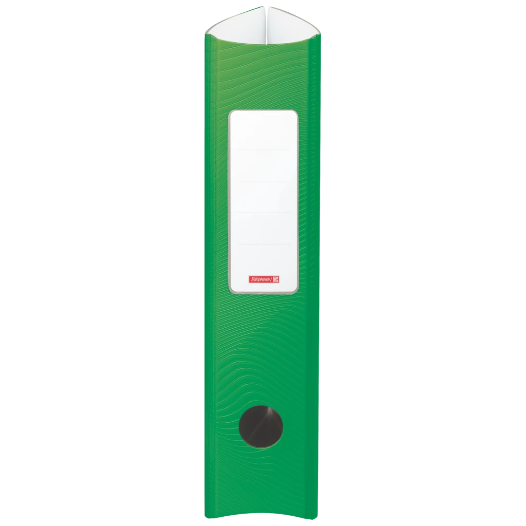 Ordner „WAVE“ | A4, 70 mm, Hebelmechanik mit gummiertem Griff, dunkelgrün