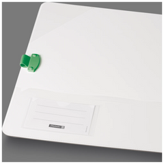 Ordner „WAVE“ | A4, 70 mm, Hebelmechanik mit gummiertem Griff, dunkelgrün