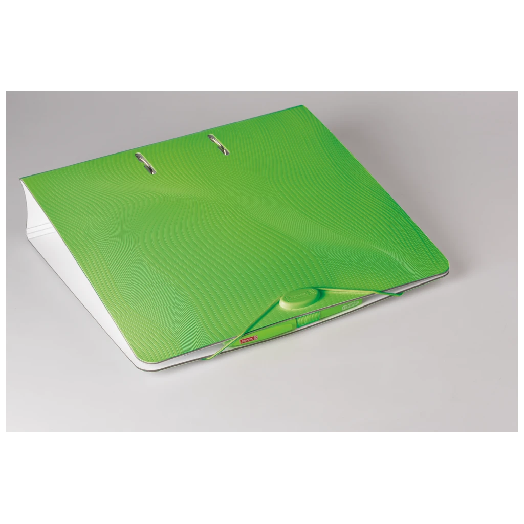 Ordner „WAVE“ Colour Code | A4, 70 mm, Hebelmechanik mit gummiertem Griff, kiwi