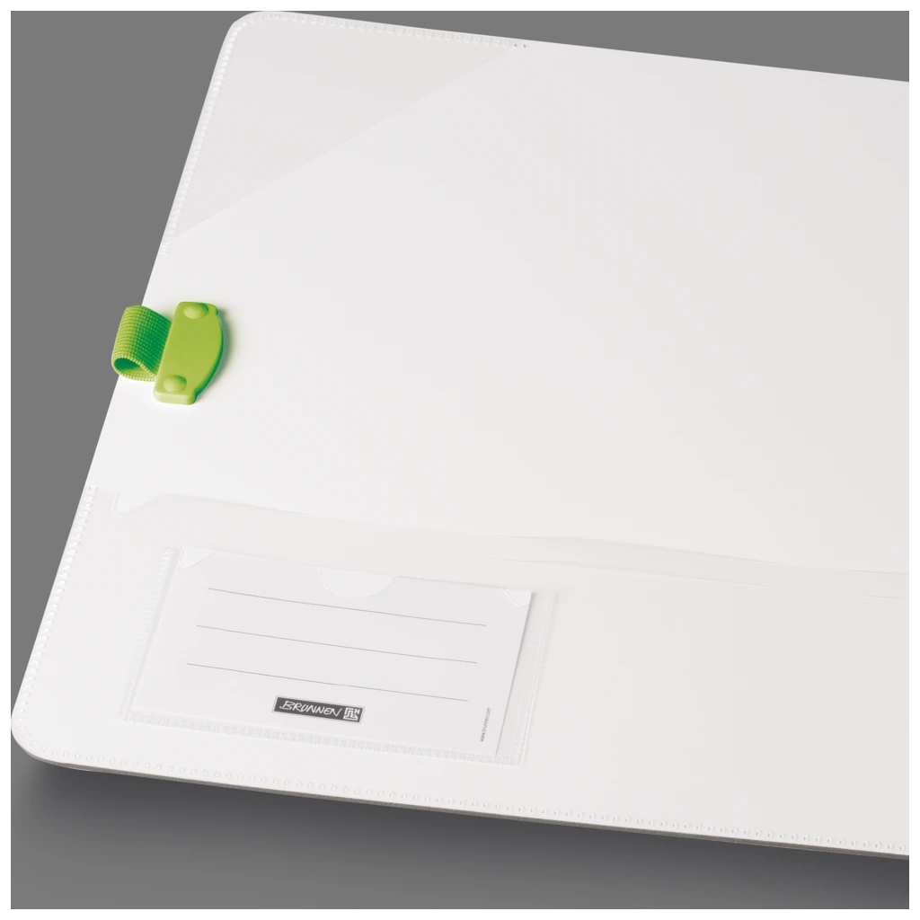 Ordner „WAVE“ Colour Code | A4, 70 mm, Hebelmechanik mit gummiertem Griff, kiwi