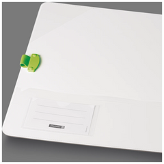 Ordner „WAVE“ Colour Code | A4, 70 mm, Hebelmechanik mit gummiertem Griff, kiwi