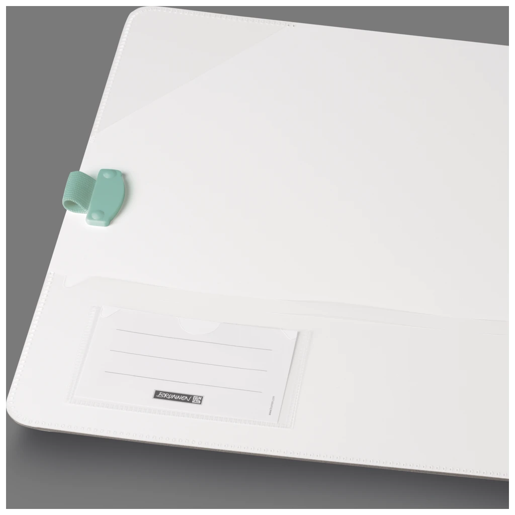 Ordner „WAVE“ Colour Code | A4, 70 mm, Hebelmechanik mit gummiertem Griff, mint