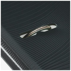 Ordner „WAVE“ Colour Code | A4, 70 mm, Hebelmechanik mit gummiertem Griff, onyx