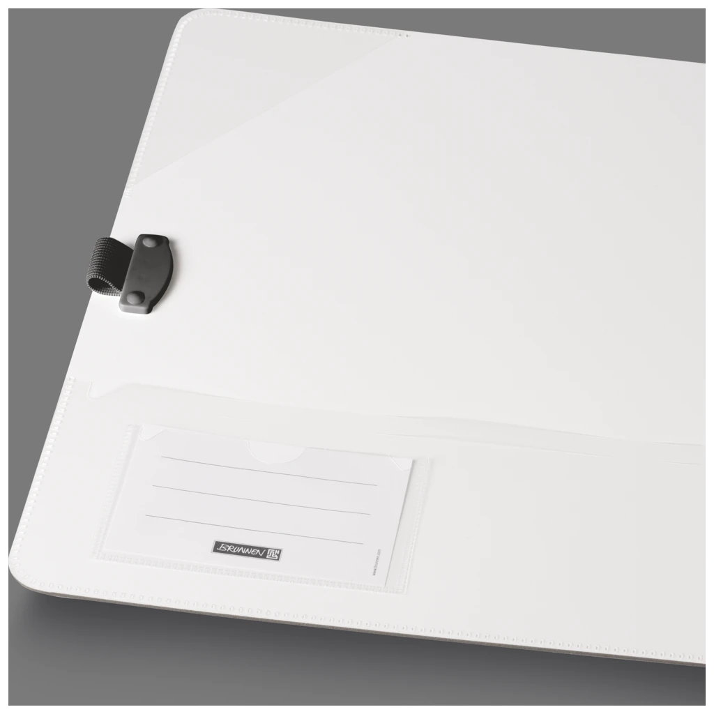 Ordner „WAVE“ Colour Code | A4, 70 mm, Hebelmechanik mit gummiertem Griff, onyx