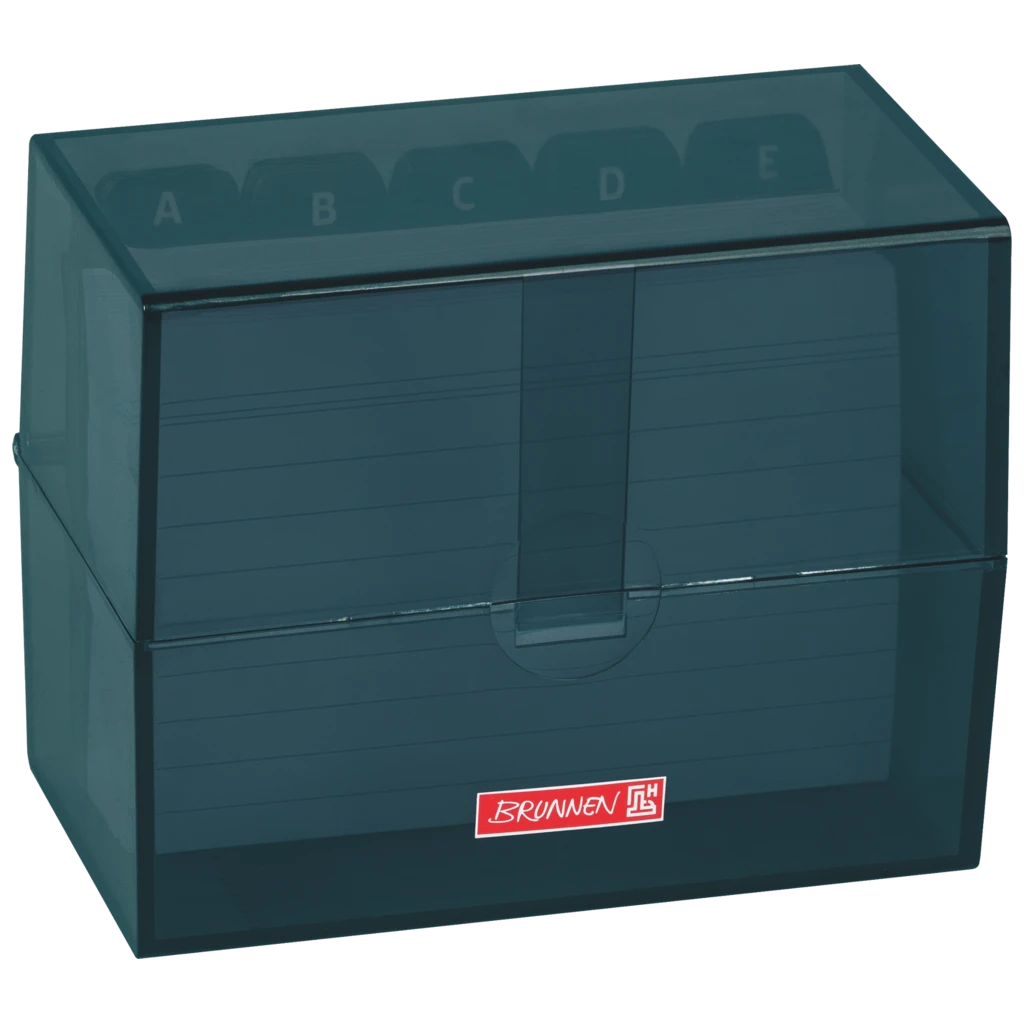 Karteikasten Colour Code gefüllt | 120×95×65 mm, A7, denim