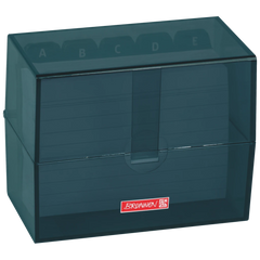 Karteikasten Colour Code gefüllt | 120×95×65 mm, A7, denim