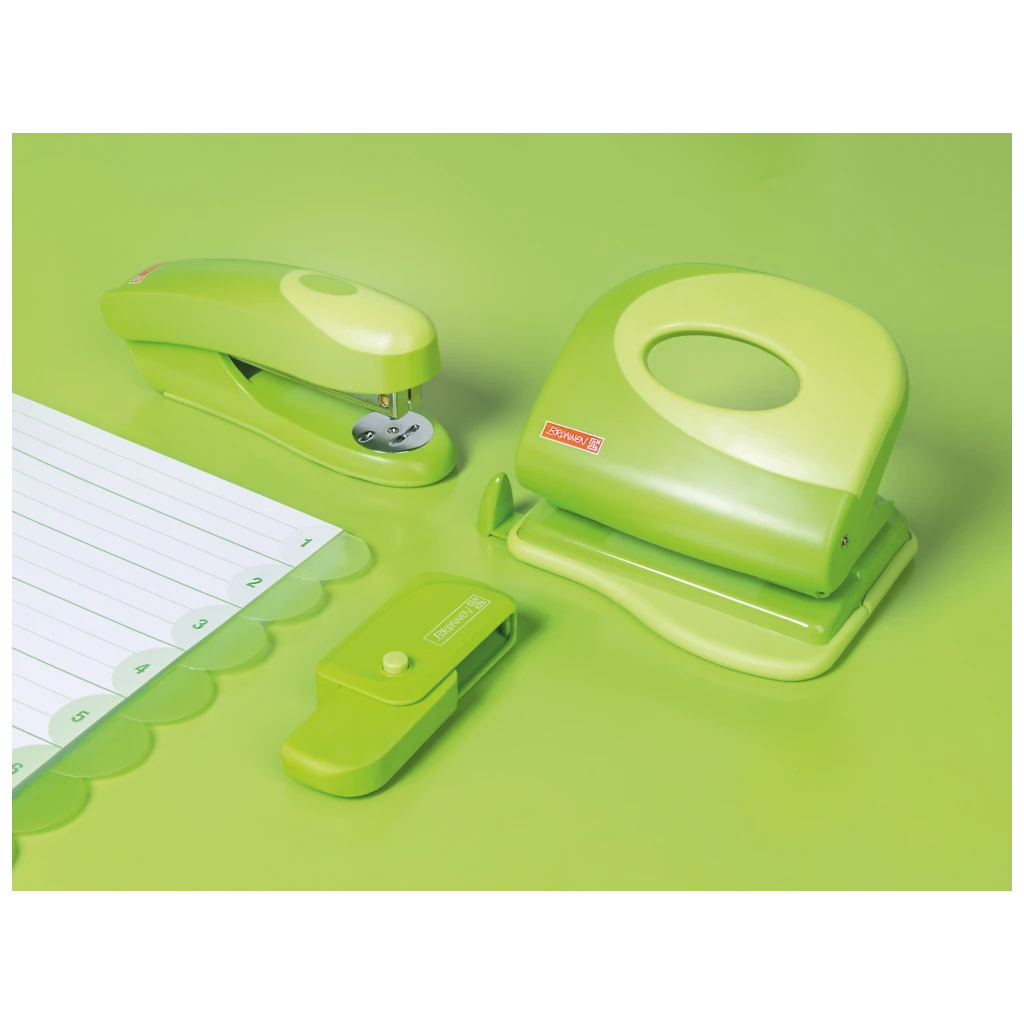 Heftgerät Soft-Touch Colour Code | Typ 24/6, kiwi