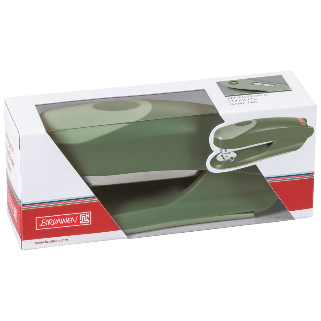 Heftgerät Soft-Touch Colour Code | Typ 24/6, olive