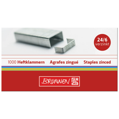 Heftklammern | Typ 24/6, silber, 1000 Stück