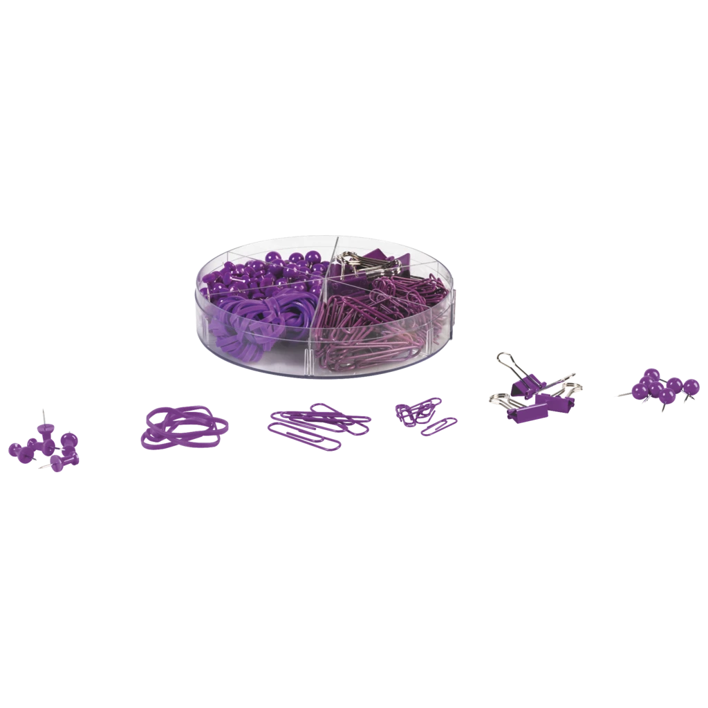 Büromaterial-Set Colour Code 220-teilig | purple