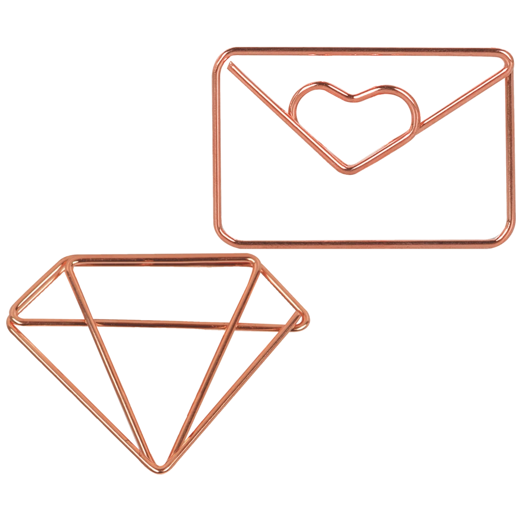 Büroklammer-Set „Clips Gold“ | sortiert