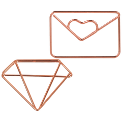 Büroklammer-Set „Clips Gold“ | sortiert