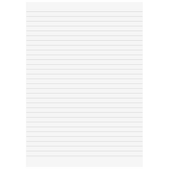 Kanzleibogen | A4, Lineatur 21, weiß, 50 Stück
