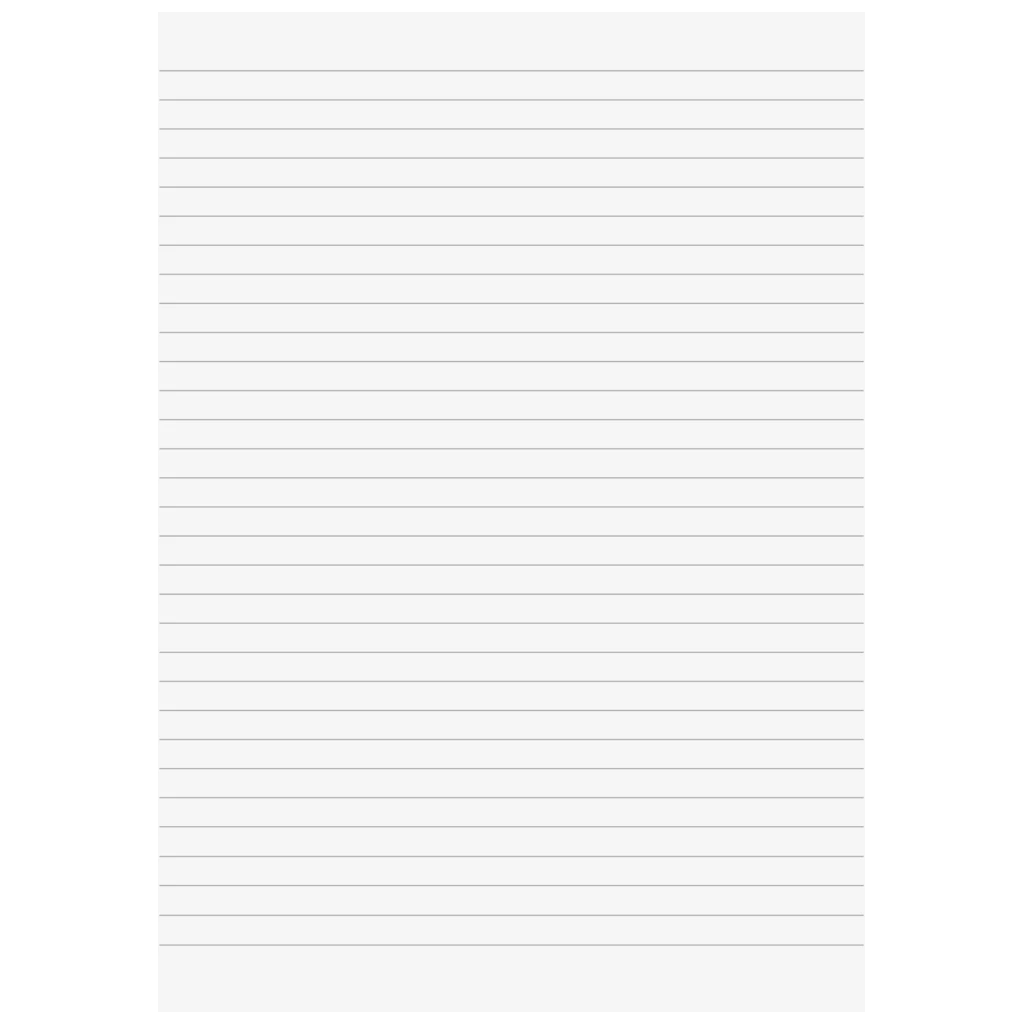 Kanzleibogen | A4, Lineatur 21, weiß, 50 Stück
