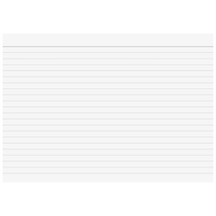 Karteikarten | A5, liniert, weiß, 100 Stück