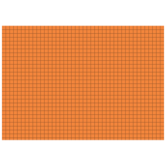 Karteikarten | 210×148 mm, A5, 5 mm kariert, orange, 100 Stück