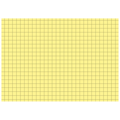 Karteikarten | A6, 5 mm kariert, gelb, 100 Stück