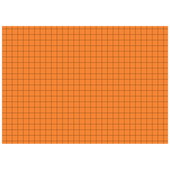 Karteikarten | A6, 5 mm kariert, orange, 100 Stück