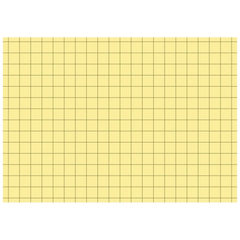 Karteikarten | A7, 5 mm kariert, gelb, 100 Stück
