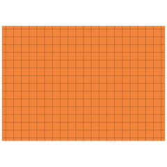 Karteikarten | A7, 5 mm kariert, orange, 100 Stück