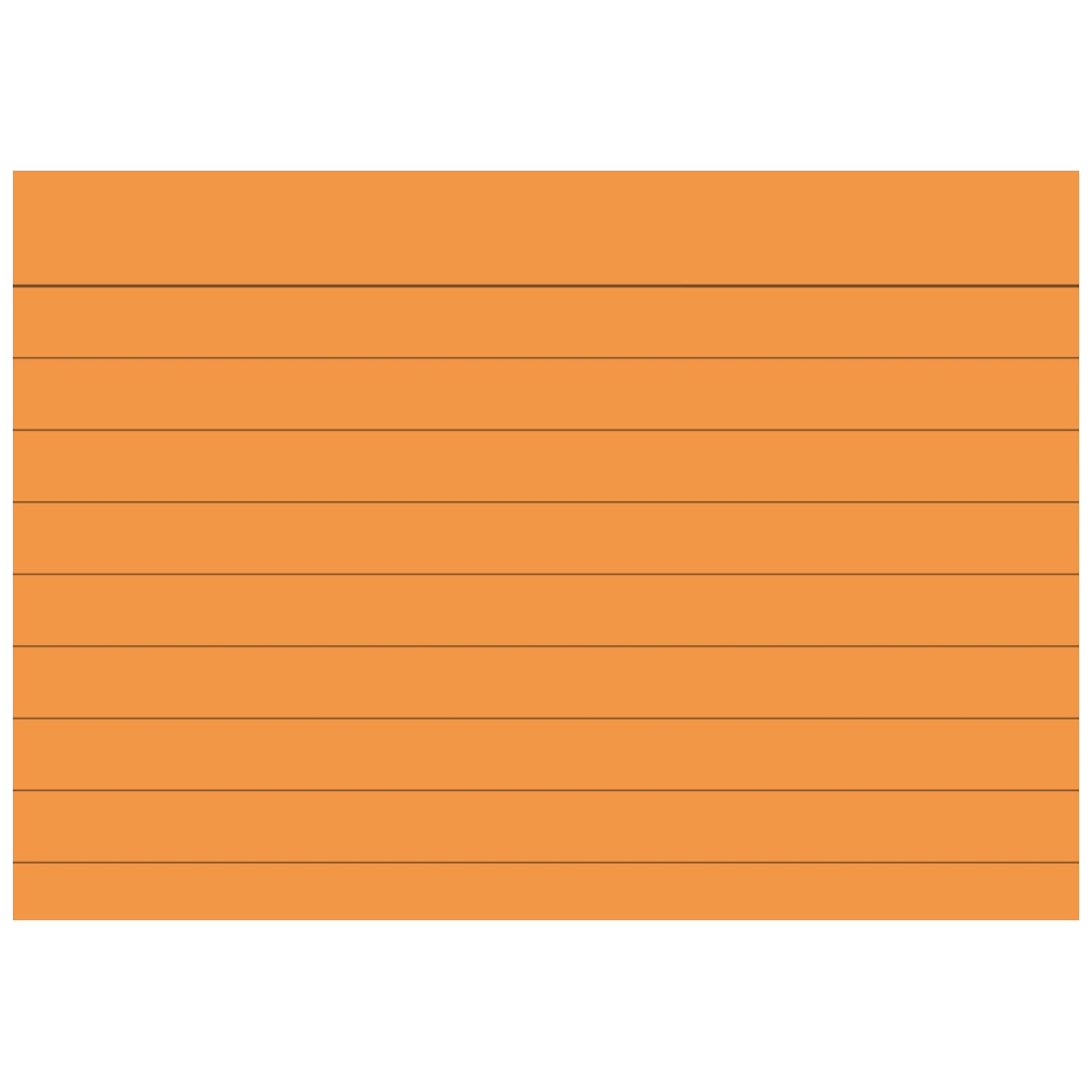 Karteikarten | 74×52 mm, A8, liniert, orange, 100 Stück