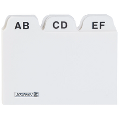 Karteiregister A-Z | A8, weiß