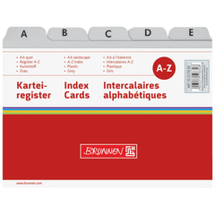 Karteiregister A-Z | A6, grau
