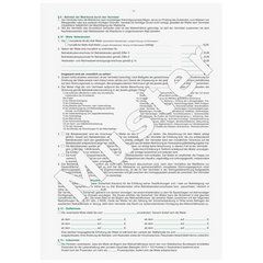 Formular „Mietvertrag für Wohnungen“ | A4