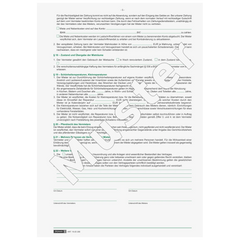 Formular „Mietvertrag für Wohnungen“ | A4