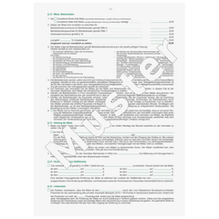 Formular „Mietvertrag für Gewerberäume“ | A4