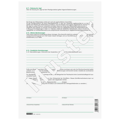 Formular „Landwirtschaftlicher Pachtvertrag“ | A4