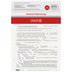 Formular „Mietvertrag für Wohnungen“ | A4