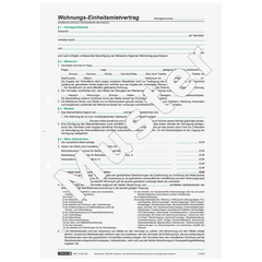Formular „Wohnungs-Einheitsmietvertrag“ | A4