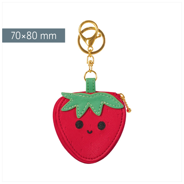 Schlüsselanhänger Fruity Love | rot/grün