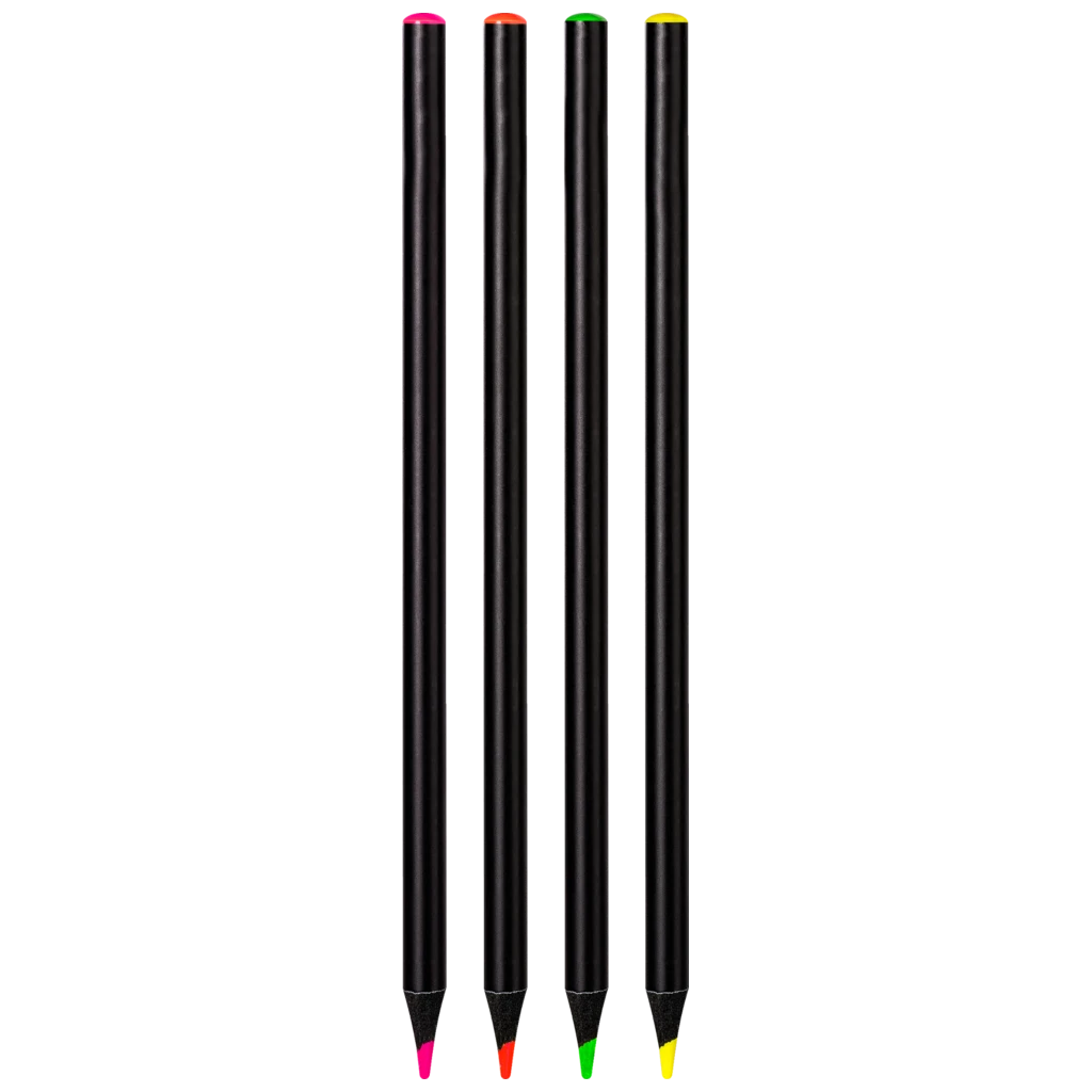 Buntstift „Neon“ | rund, sortiert