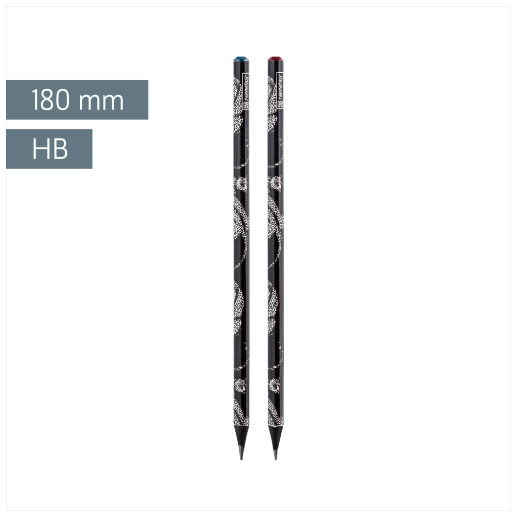 Bleistift „Leopard“ | HB, rund, sortiert
