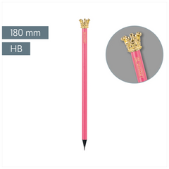 Bleistift „Krone“ Colour Code | HB, rund, tulip