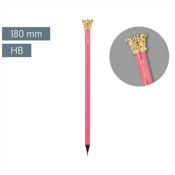 Bleistift „Krone“ Colour Code | HB, rund, tulip