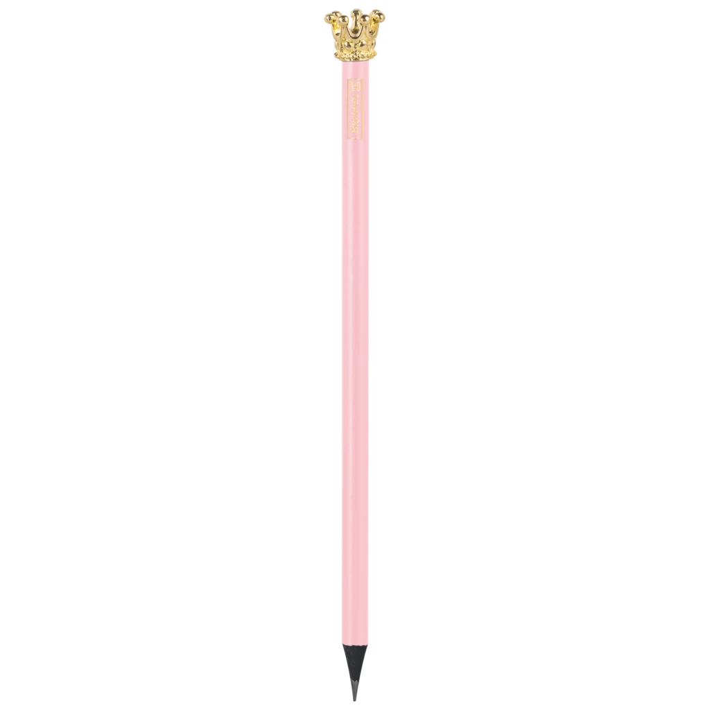 Bleistift „Krone“ Colour Code | HB, rund, rose
