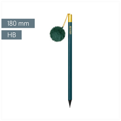 Bleistift „Bommel“ Colour Code | HB, rund, denim