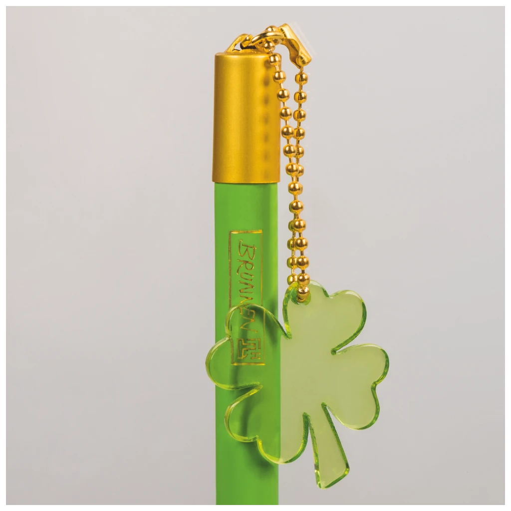 Bleistift „Kleeblatt“ Colour Code | HB, rund, kiwi