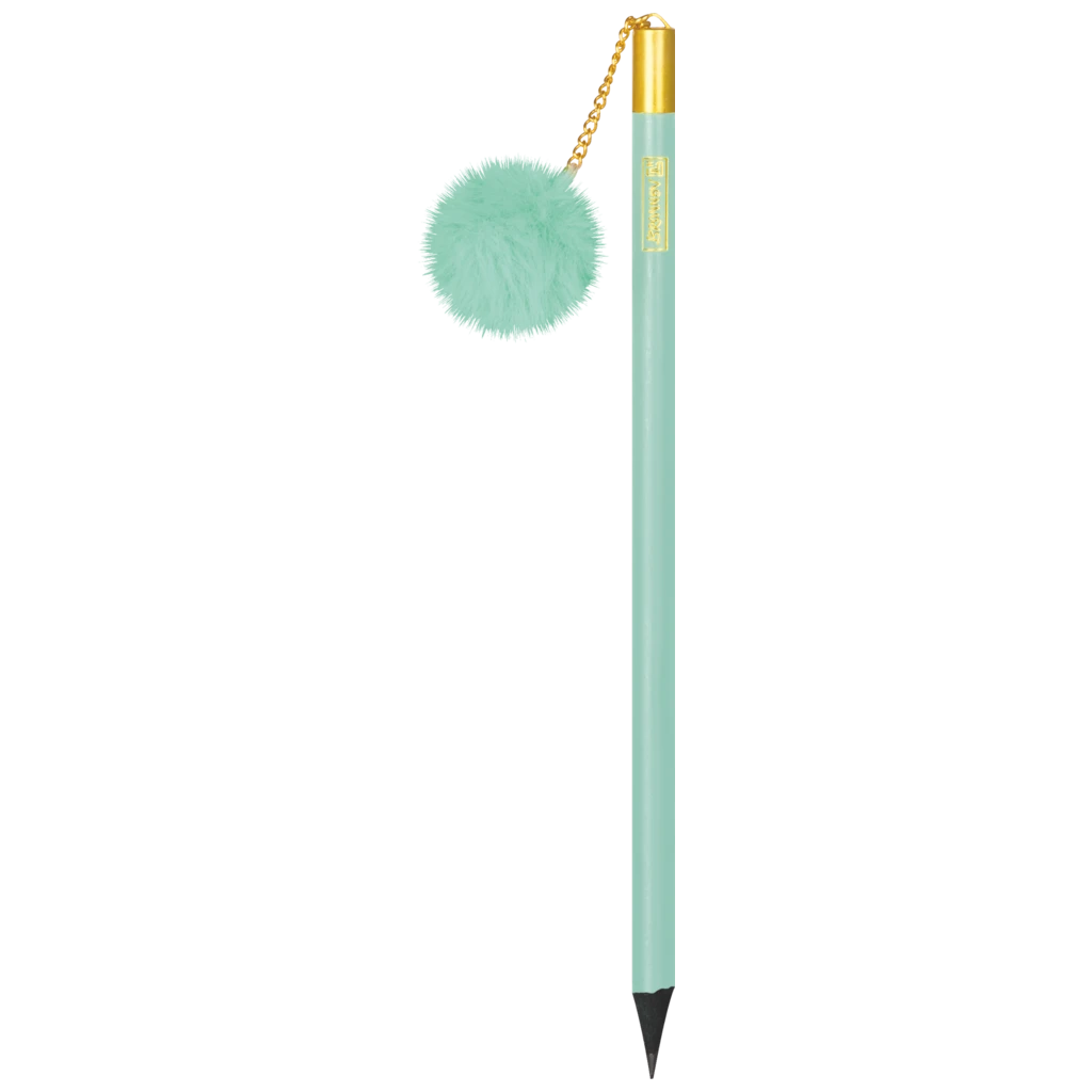 Bleistift „Bommel“ Colour Code | HB, rund, mint