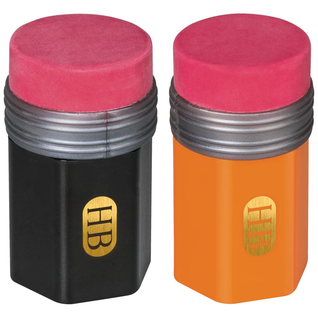 Dosenspitzer mit Radiergummi „Topper“ | sortiert