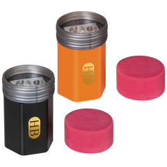 Dosenspitzer mit Radiergummi „Topper“ | sortiert