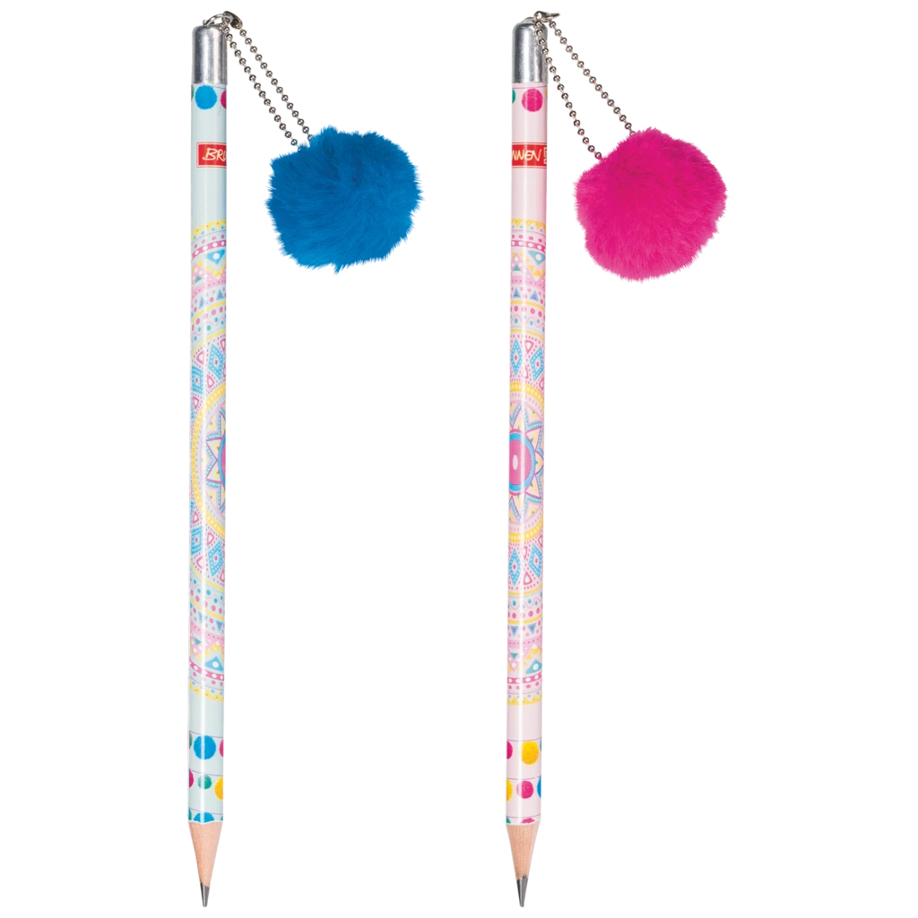 Bleistift „Bommel“ | HB, rund, sortiert