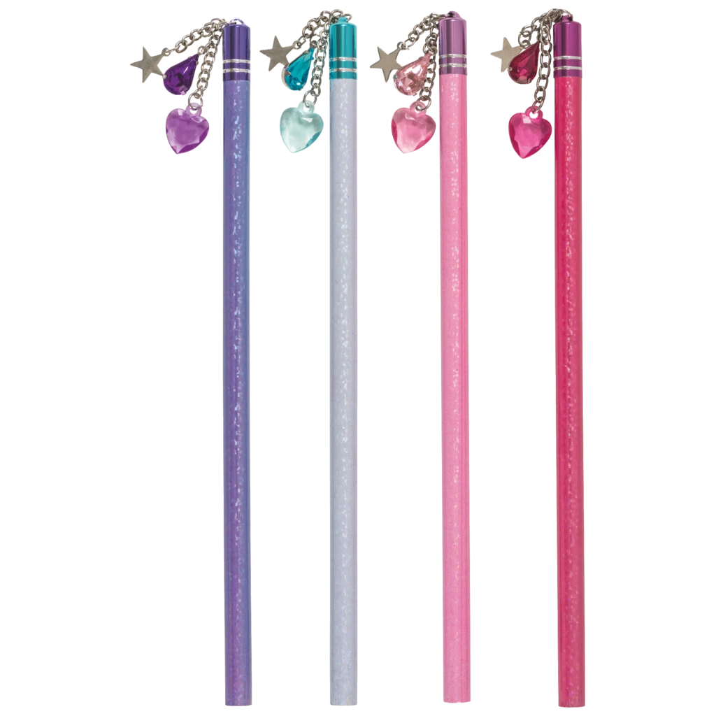 Bleistift Girls mit Glitzereffekt | HB, rund, sortiert